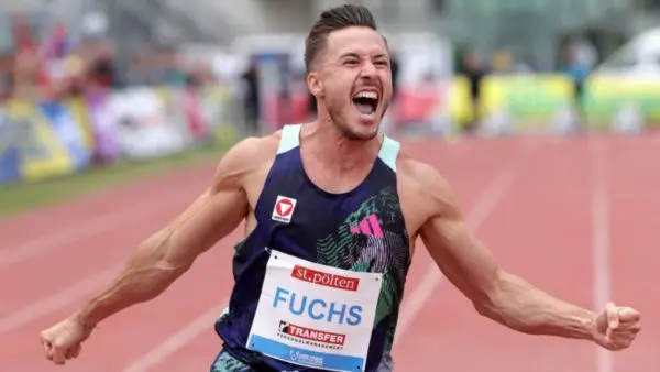 Fuchs bricht 100-m-Rekord